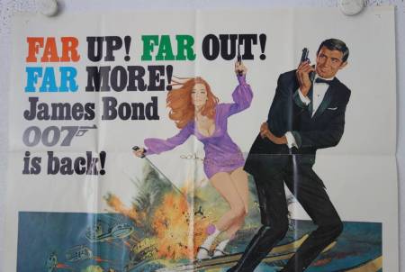 On Her Majestys Secret Service original release US Onesheet movie poster